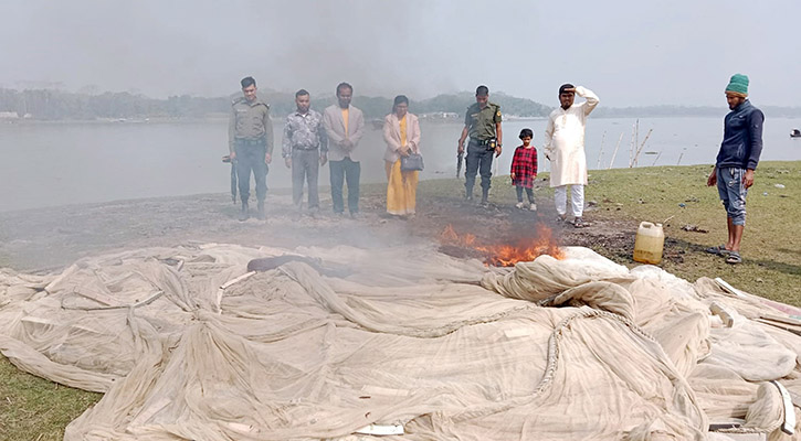 বরিশালে ৩৫ মণ জাটকা জব্দ